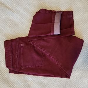 Prana Kara slimfit jeans sz. 6, pinkish/plum color